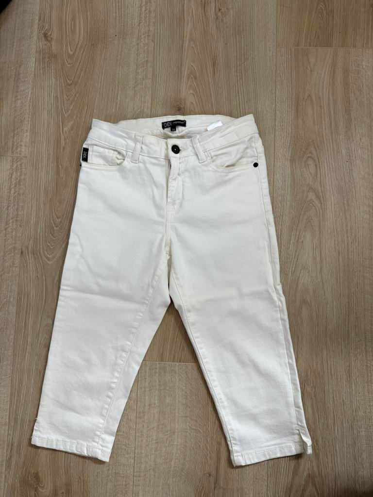 Lange korte broek DIDI gebroken wit, Kort, Wit, Ophalen of Verzenden, Zo goed als nieuw