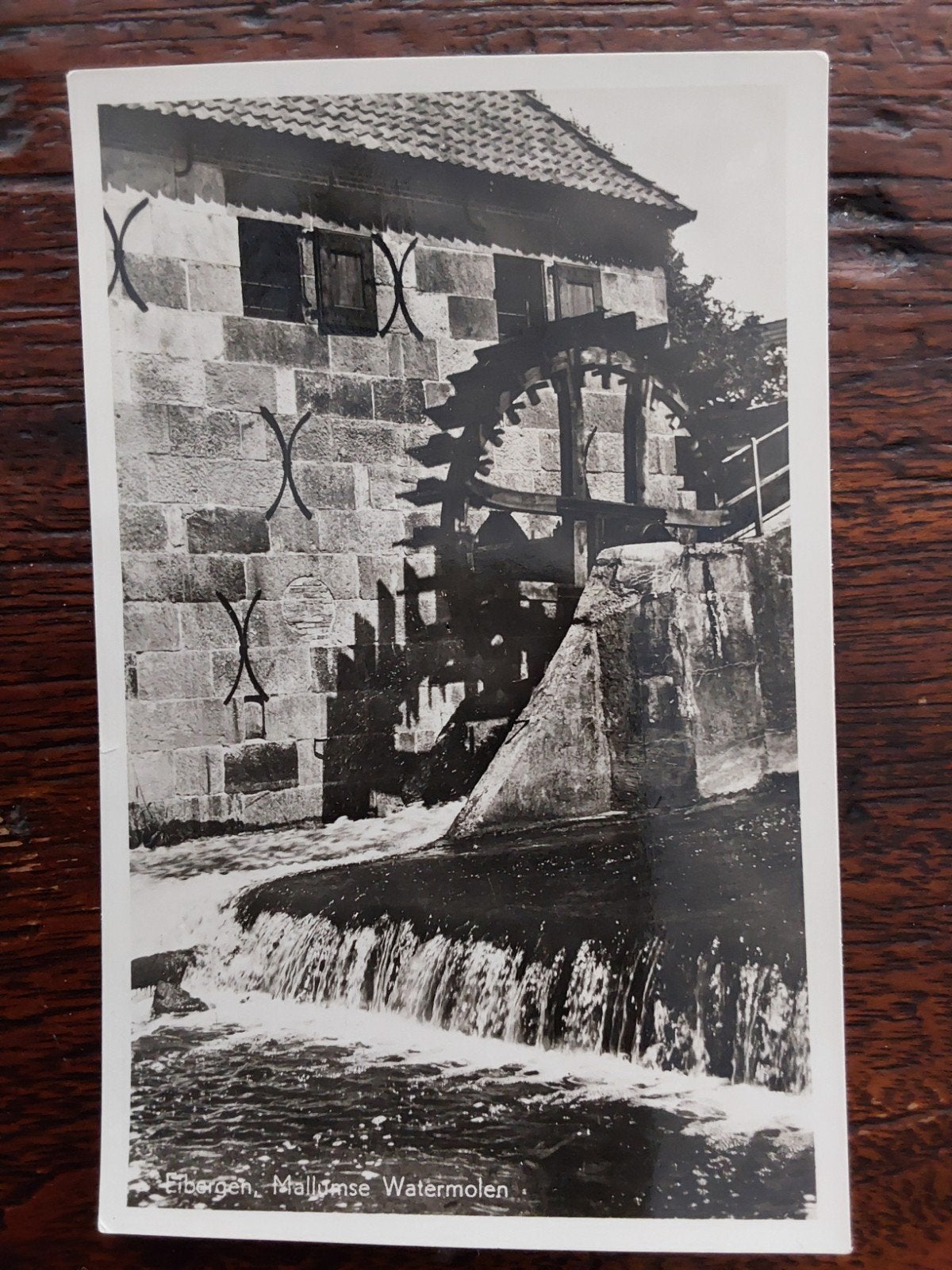 Fotokaart - Eibergen - Mallumse Watermolen-Boekhandel Heinen, Ophalen, 1940 tot 1960, Overige onderwerpen