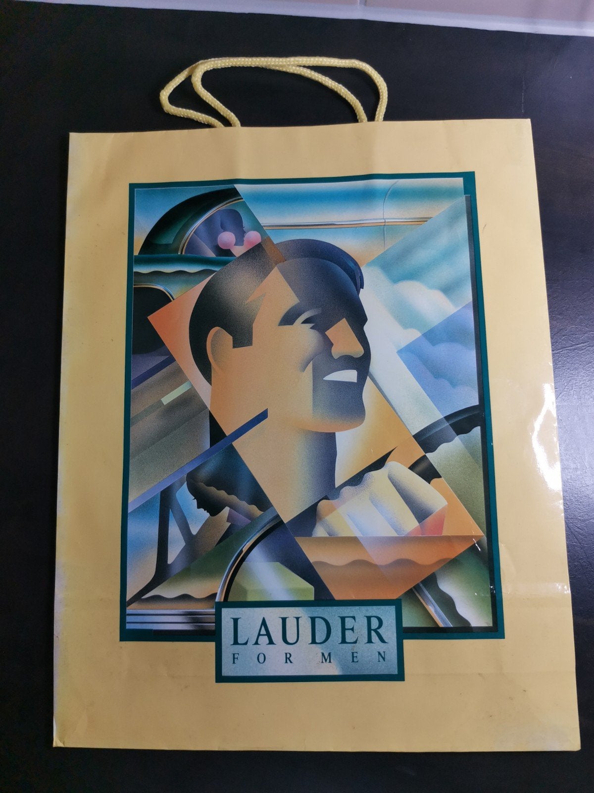 Vintage Lauder For Men tasje jaren 80, Ophalen of Verzenden, Gebruikt
