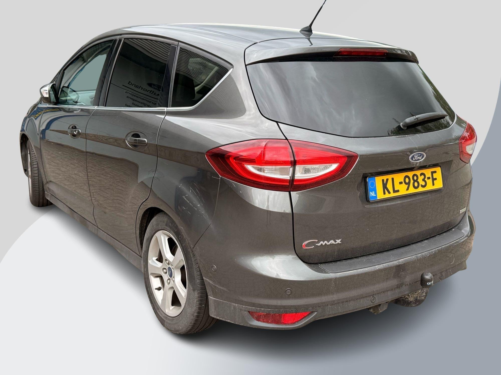 Ford C-Max 1.5 Ecoboost Titanium 150pk Automaat | Trekhaak |, Auto's, Euro 6, 4 cilinders, 150 pk, Grijs