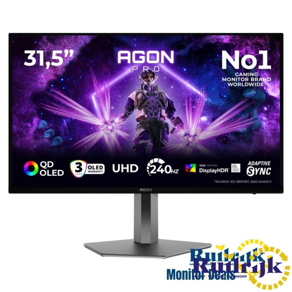 AOC AGON PRO AG326UZD2 4K OLED 240HZ Gaming monitor 32 inch, AOC, Zo goed als nieuw, Support@aoc.com, Clarendon House, 2 Church Street
Hamilton HM 11
Bermuda