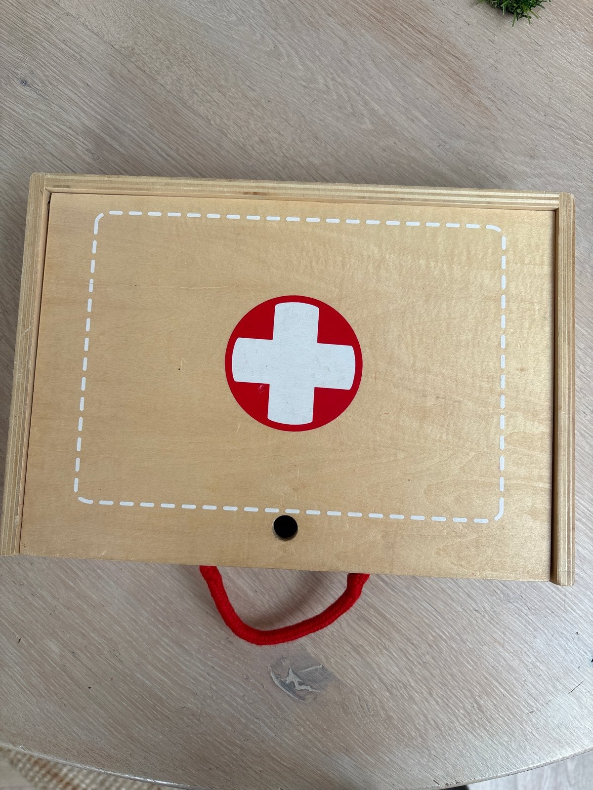 Houten dokterskoffer speelset, Ophalen, Gebruikt, Ontdekken