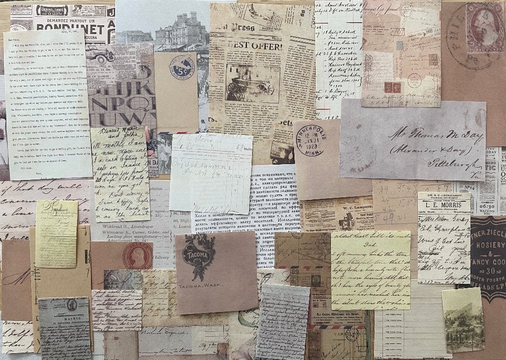 Scrapbooking letters kraft papier, Hobby en Vrije tijd, Scrapbooking, Verzenden, Nieuw, Papier of Karton