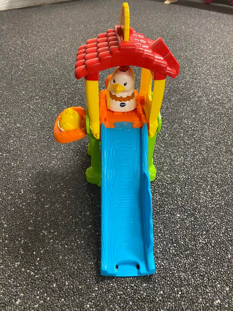 VTech Toet Toet Dieren Kippenhok met Kip en Kuiken, Ophalen of Verzenden, Gebruikt, Overige typen, Met geluid