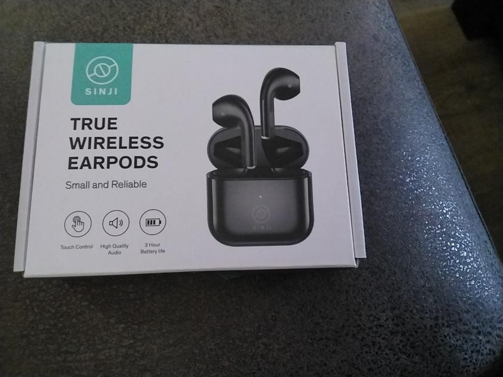 Sinji True Wireless Earpods - Zwart, Zwart, Overige merken, Nieuw, Ophalen of Verzenden