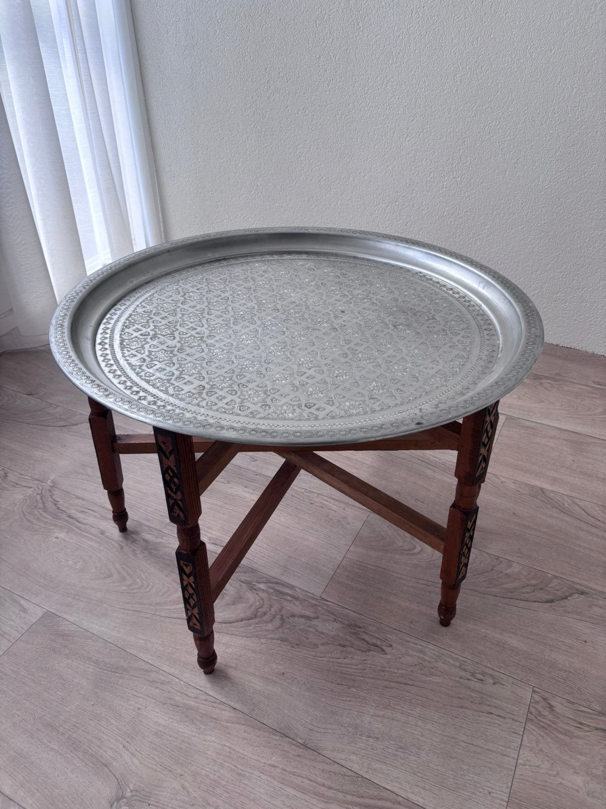 Marokkaanse theetafel, Ophalen, Minder dan 55 cm, Zo goed als nieuw, 60 cm of meer