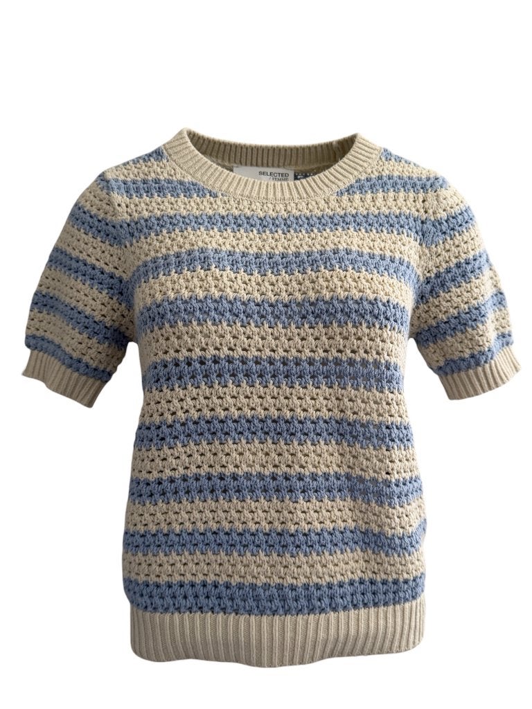 Selected Femme trui M, Maat 38/40 (M), Blauw, Ophalen of Verzenden, Zo goed als nieuw