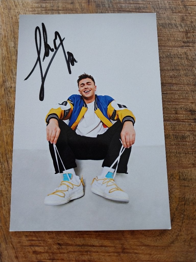 Fotokaart van Flemming met originele handtekening, Ophalen of Verzenden, Nieuw, Foto of Kaart, Gesigneerd