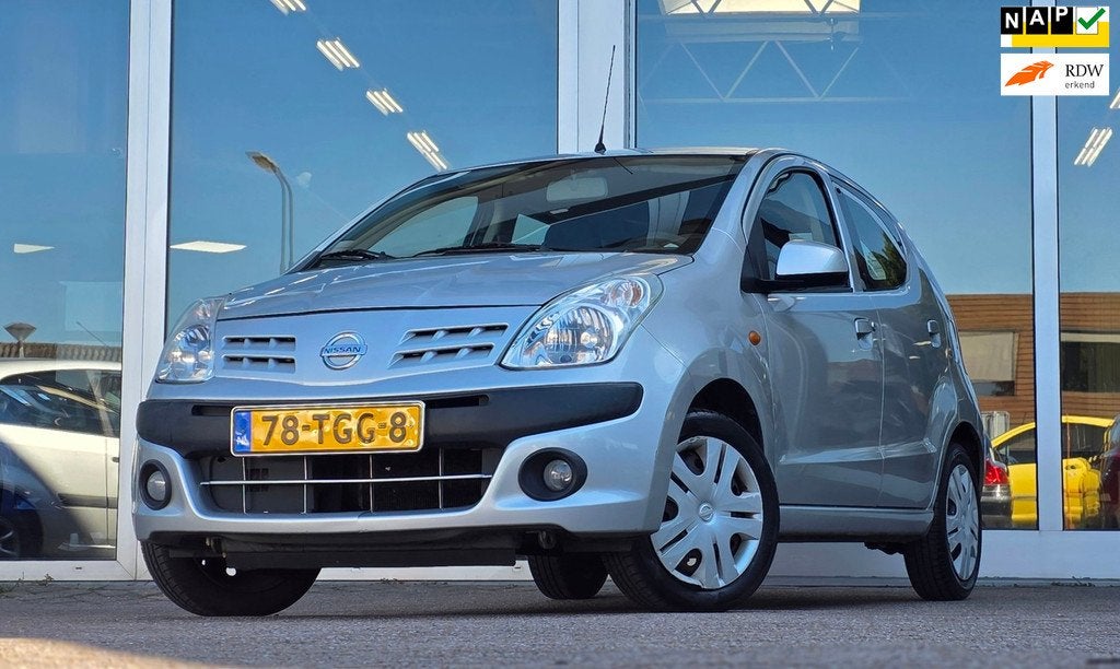 Nissan Pixo 1.0 Acenta Trekhaak Nieuwe APK Garantie, Auto's, Nissan, Bedrijf, Te koop, Pixo, ABS, Airbags, Centrale vergrendeling