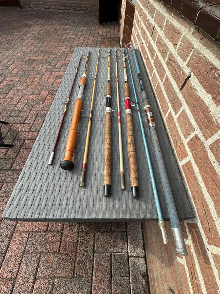 4 oude boothengels, Ophalen, Gebruikt, Werphengel