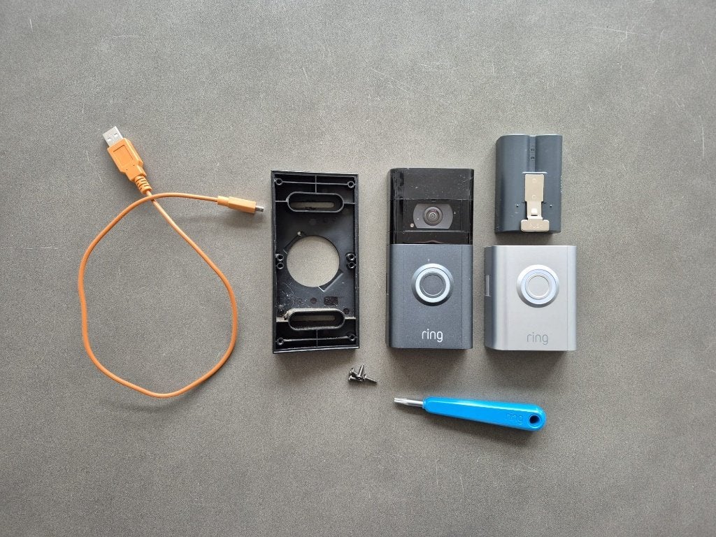 Ring videodeurbel 3 + chime, Ophalen of Verzenden, Bewegingsdetectiesensor, Zo goed als nieuw, Draadloos