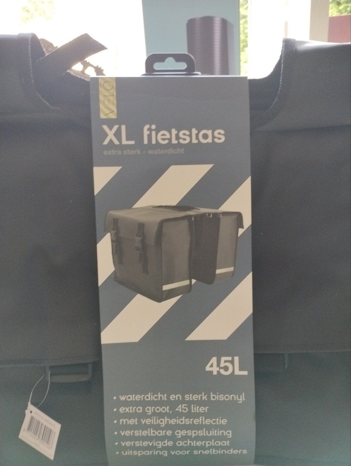 Velo XL Dubbele Fietstas - 45L Waterdicht Bisonyl, Ophalen of Verzenden, Nieuw, Velo