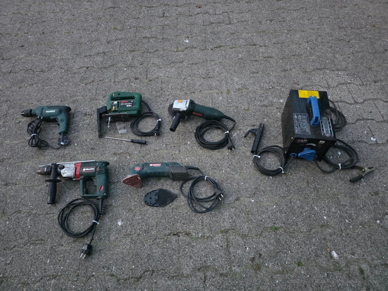 Diverse elektrische gereedschappen, Doe-het-zelf en Verbouw, Ophalen, Gebruikt, Overige typen