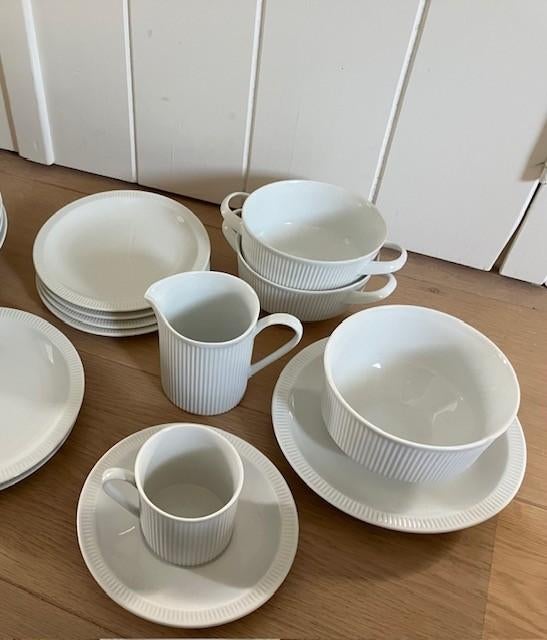 Serviesonderdelen Cannelee Arzberg Royal Porcelain wit, Huis en Inrichting, Keuken | Servies, Overige typen, Ophalen of Verzenden