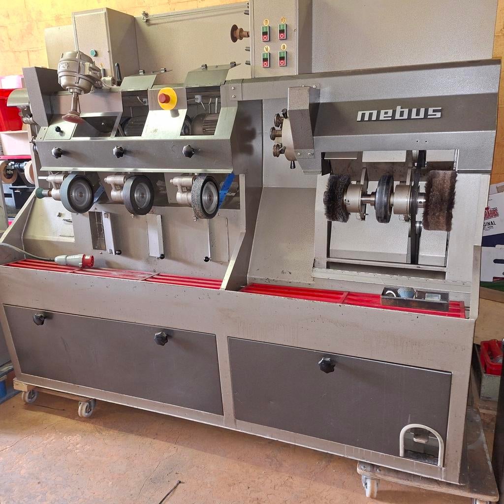 Mebus Schoenpoetsmachine / Schoenmakerij Machine, Ophalen
