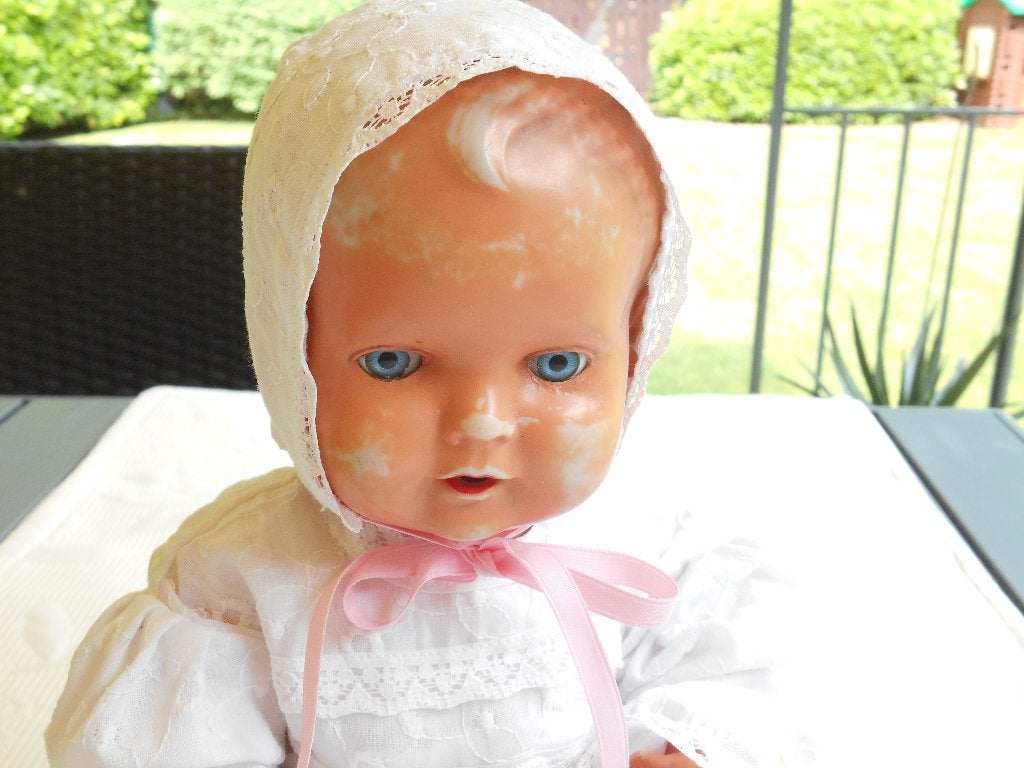 Schildpadpop / baby 35 cm, Ophalen, Gebruikt, Pop