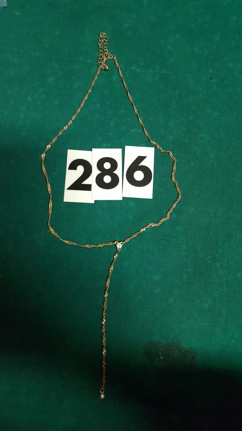 s [ 286 ] ketting goud, metaal, Ophalen of Verzenden, 'T Olde Gre-j, Info@toldegrej.nl, Endepoelstraat 20f Didam