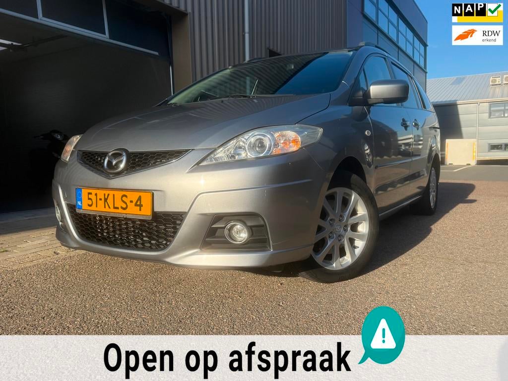 Mazda 5 1.8 Katano, Auto's, Mazda, Bedrijf, Te koop, ABS, Airbags, Airconditioning, Boordcomputer, Centrale vergrendeling, Climate control