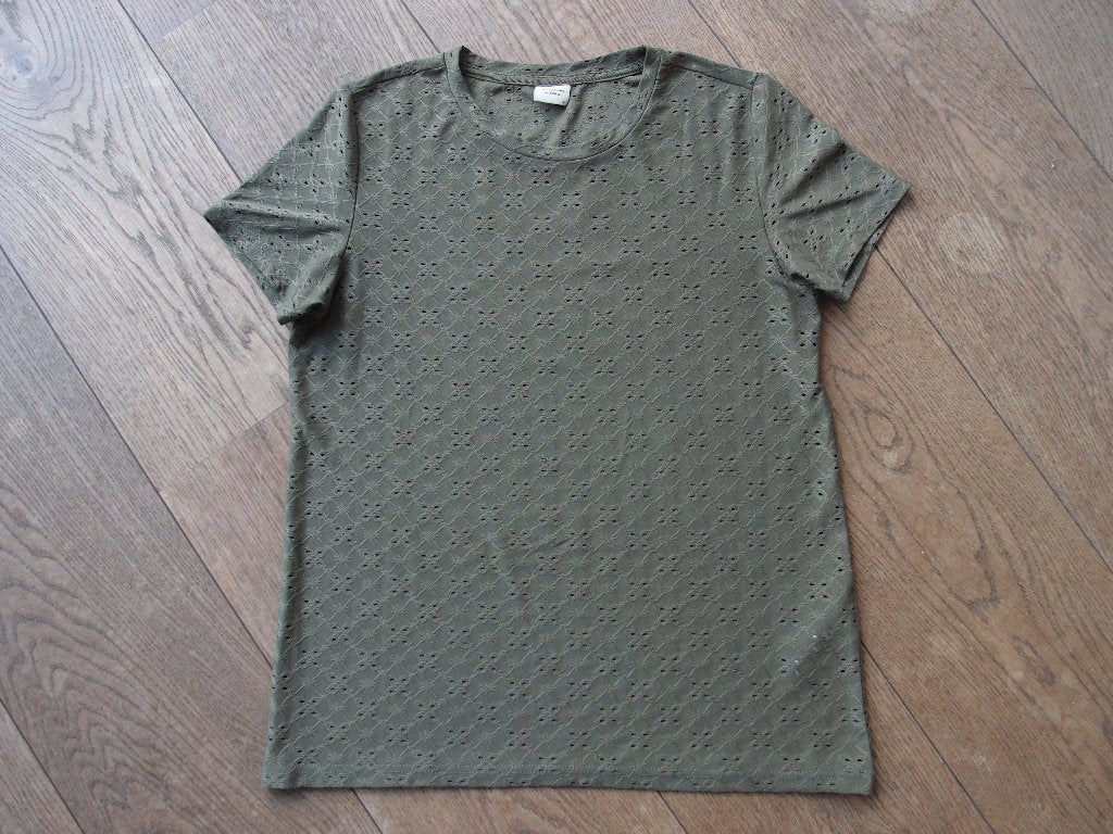 Mooie dames meisjes Jacqueline de Yong shirt top maat 38 M, Maat 38/40 (M), Ophalen of Verzenden, Zo goed als nieuw, Korte mouw