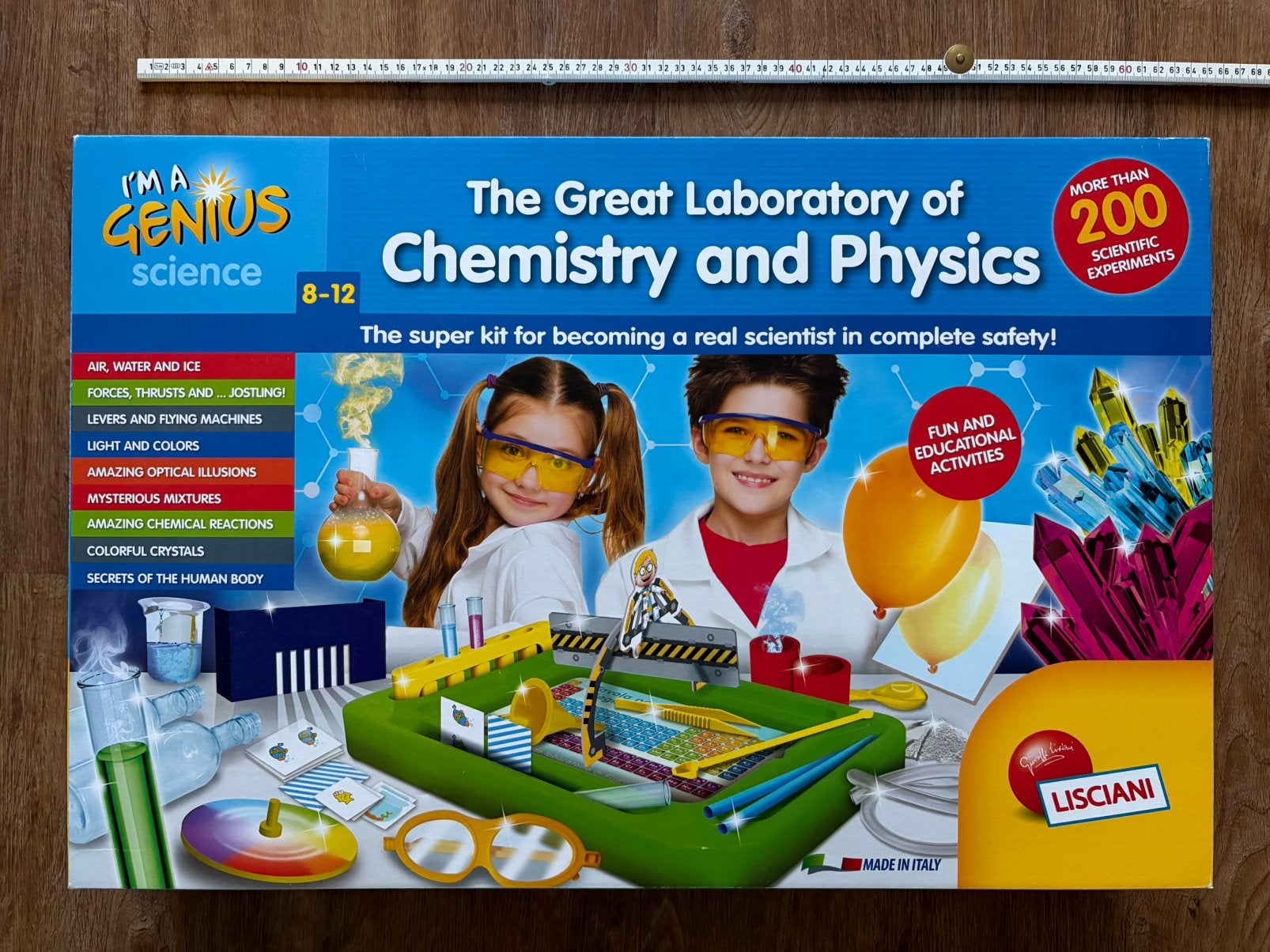 Lisciani - wetenschapslaboratorium educatieve STEM-kit., Ophalen of Verzenden, Zo goed als nieuw, Ontdekken