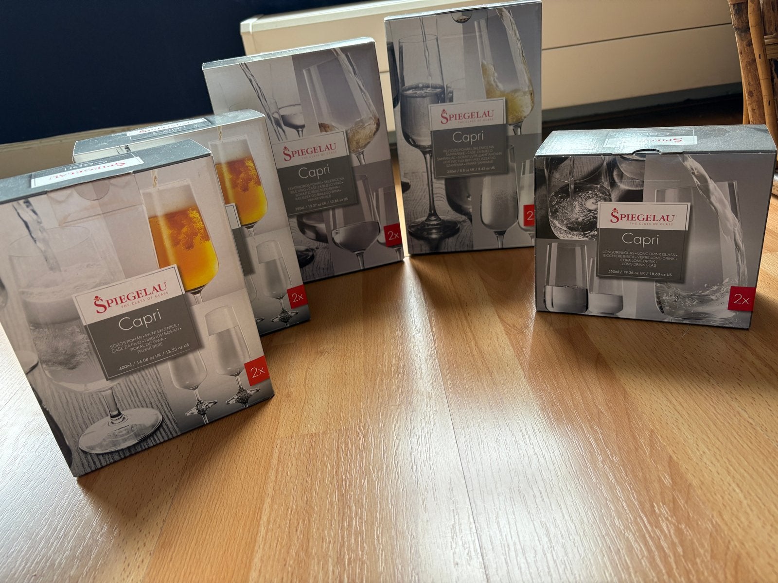 5 dozen met Glazen, Ophalen, Glas of Glazen, Overige merken, Nieuw