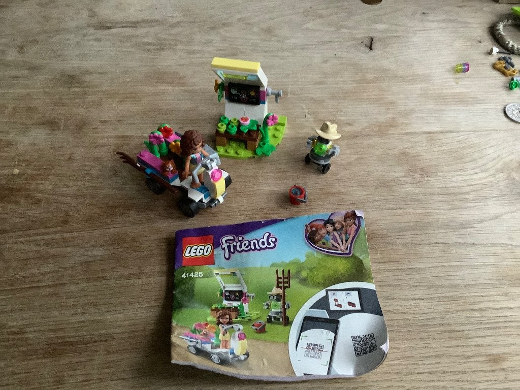 Lego Friends 41425 Olivia's Bloementuin Compleet, Lego, Compleet, Friends, Ophalen of Verzenden