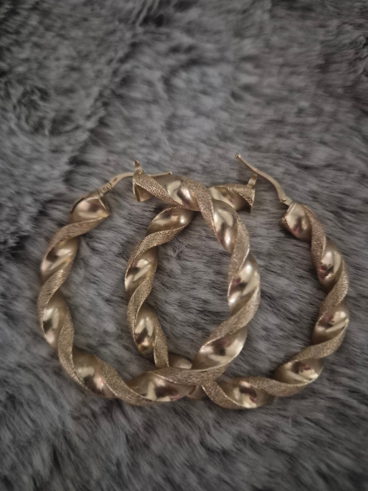 Gouden Oorbellen 14 Karaat - 9 gram, 4,5 cm diagonaal, Sieraden, Tassen en Uiterlijk, Ophalen of Verzenden, Goud, Goud, Hangers