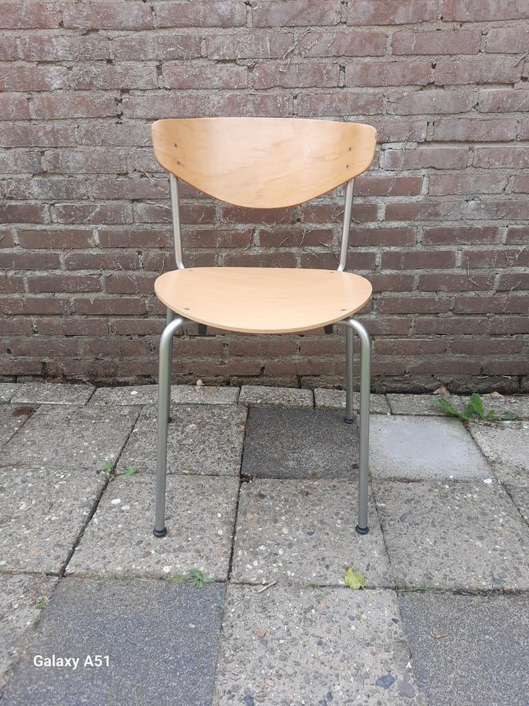 Originele Thonet stapelstoel S252 - Kurt Thut jaren 60, Antiek en Kunst, Ophalen of Verzenden