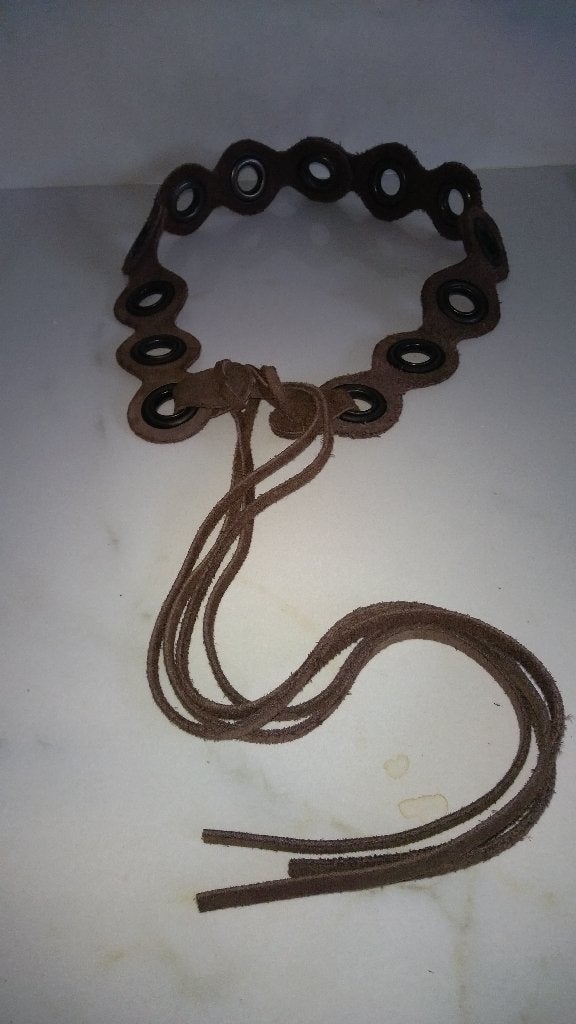 Riem, Ophalen of Verzenden, Zo goed als nieuw, Bruin, 5 cm of meer