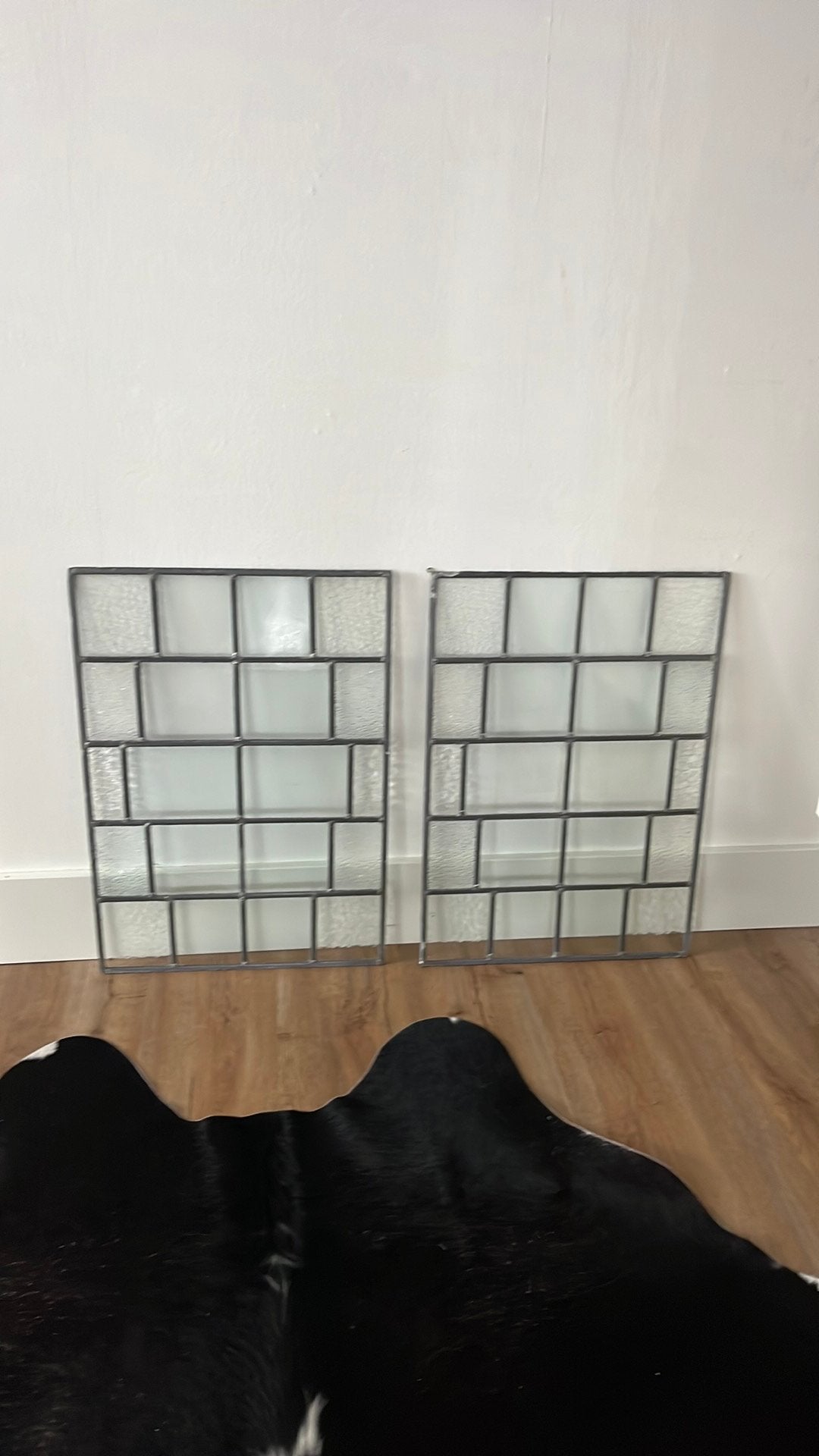 Glas in lood, Doe-het-zelf en Verbouw, Glas en Ramen, Ophalen, Gevelraam of Ruit, Minder dan 80 cm, Glas in lood