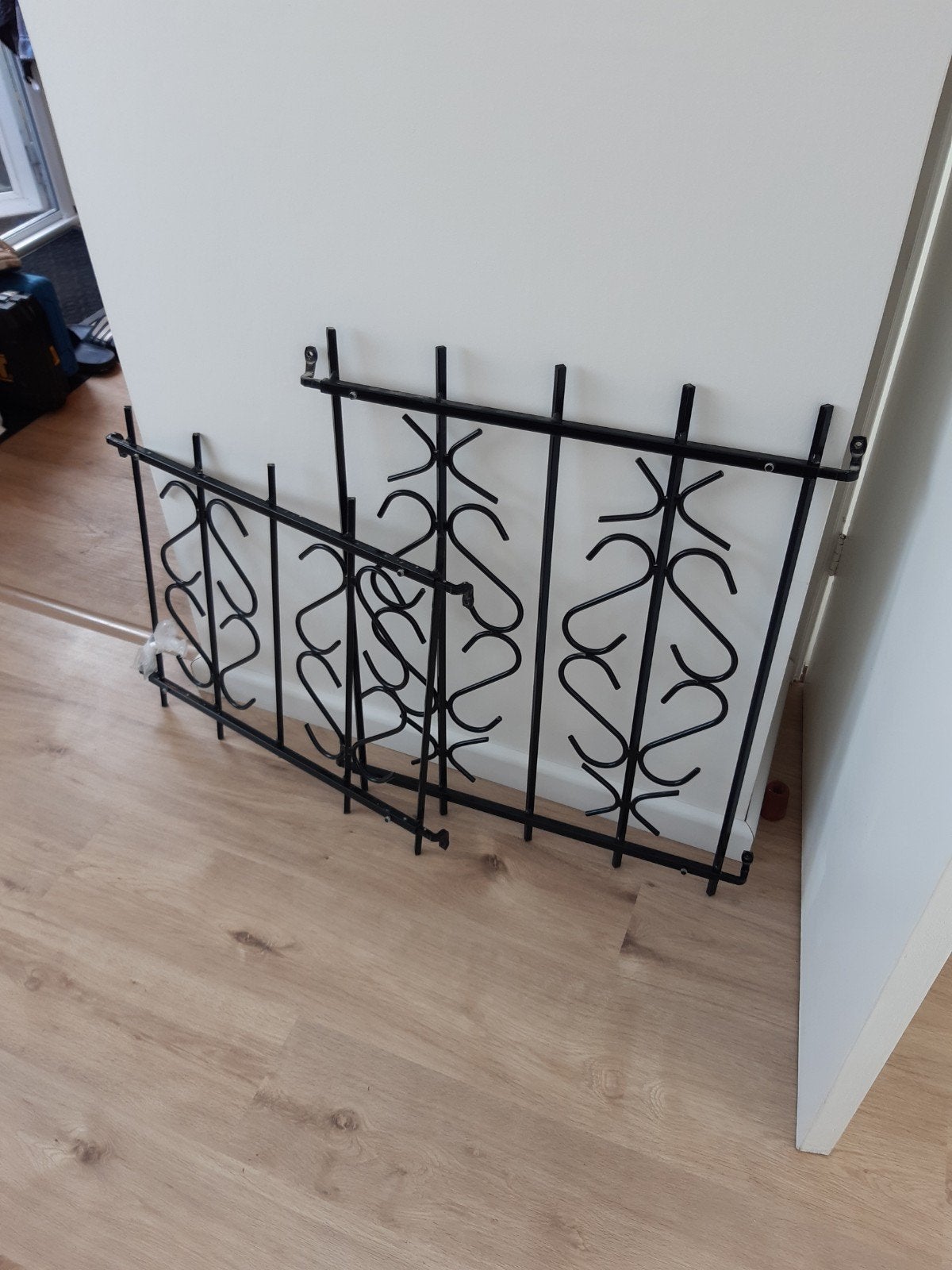 Deurrek anti-inbraak - 2 stuks, Ophalen, Gebruikt, Overige typen, Raam of Deur