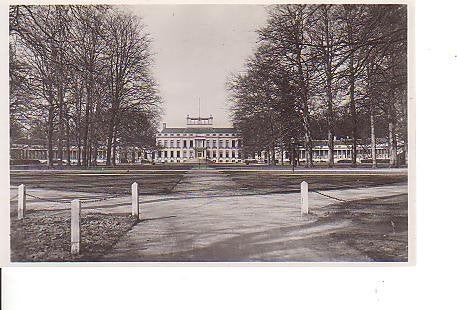 Ansichtkaart 	Baarn	Paleis Soestdijk, Verzenden, 1940 tot 1960, Ongelopen, Utrecht