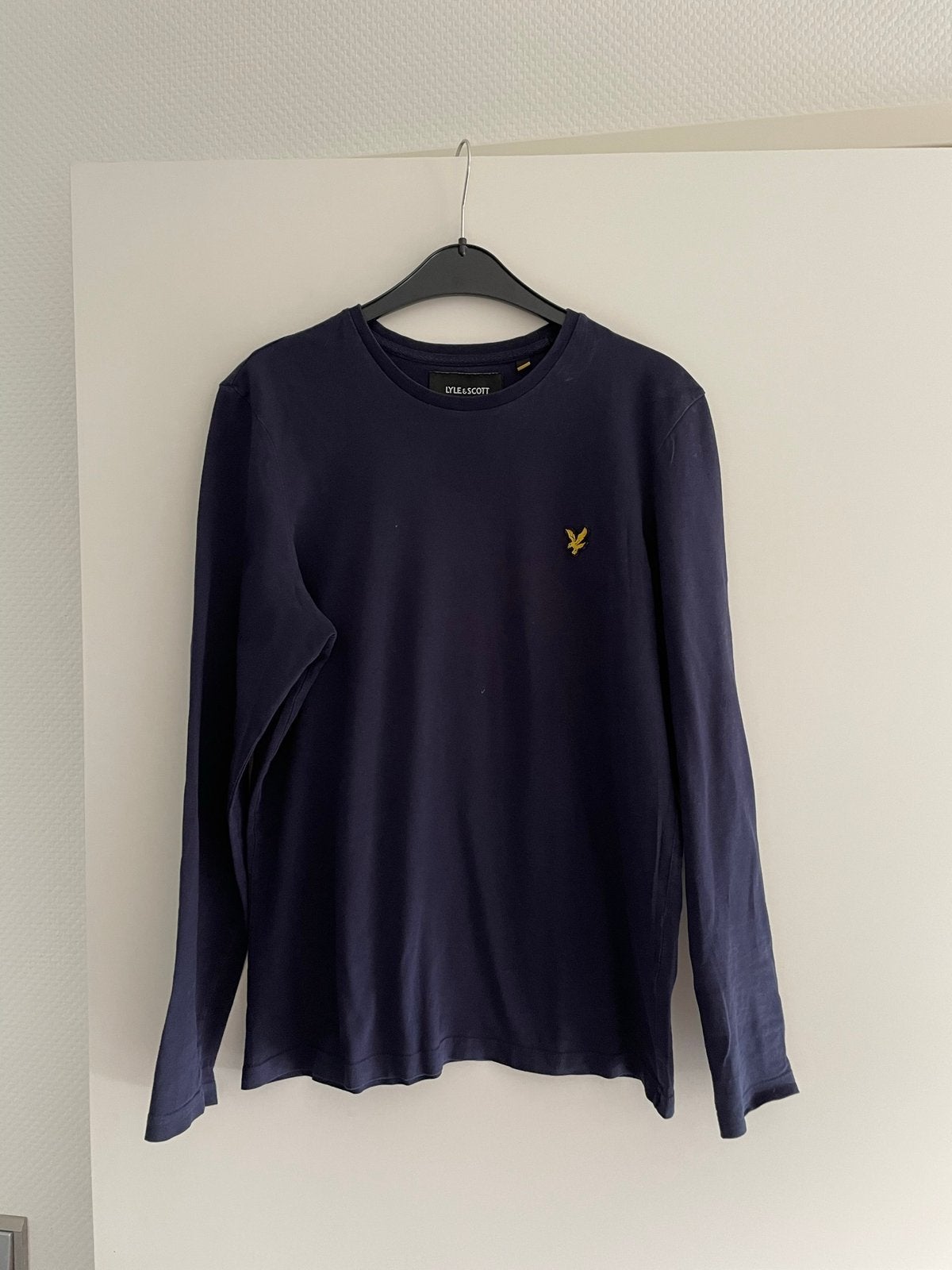 Lyle&scott shirt met embleem maat s, Ophalen of Verzenden, Zo goed als nieuw, Maat 46 (S) of kleiner, Blauw