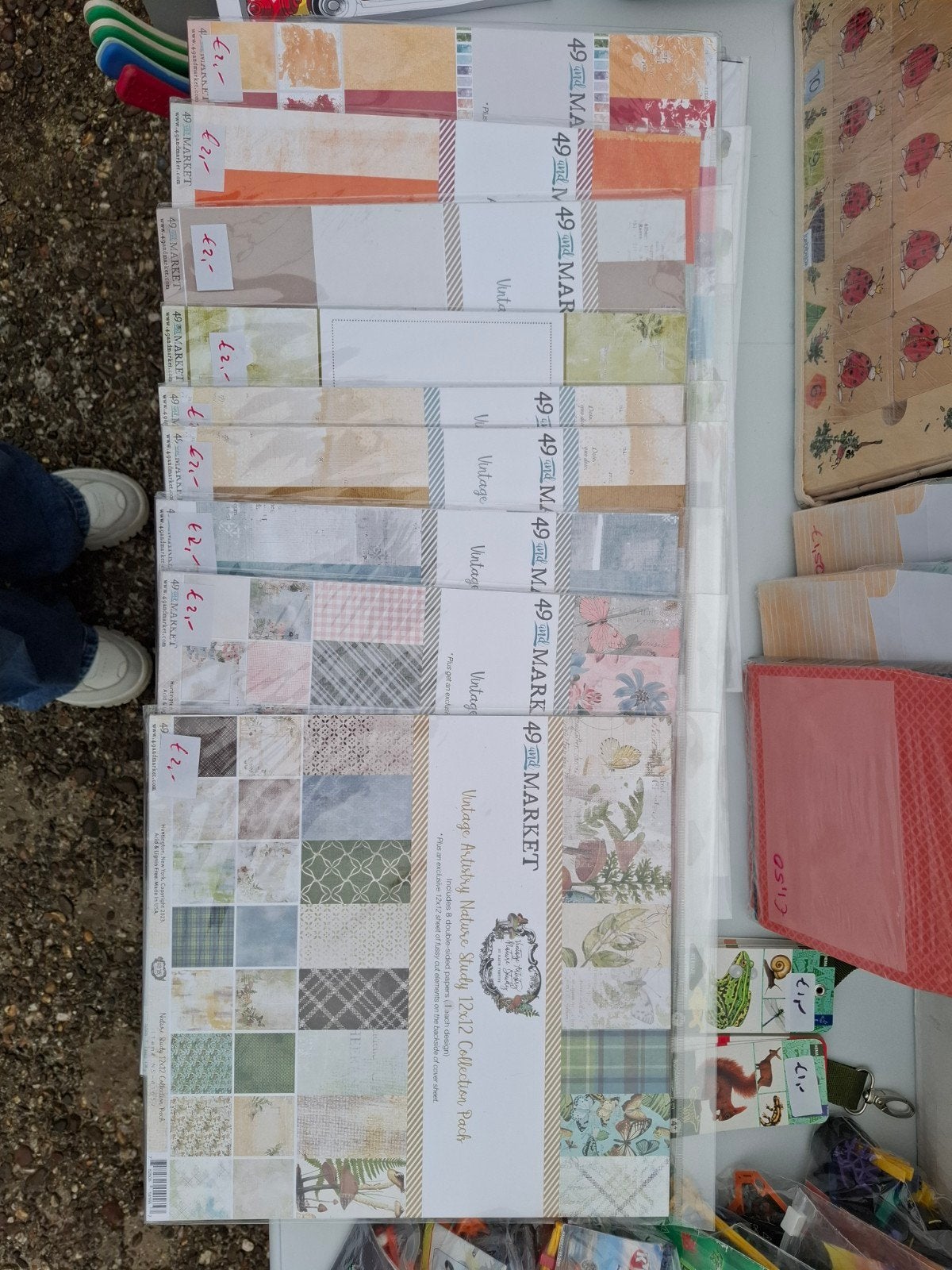49 and Market Vintage Artistry Nature Study Papier, Ophalen of Verzenden, Nieuw, Papier of Karton, Overige merken