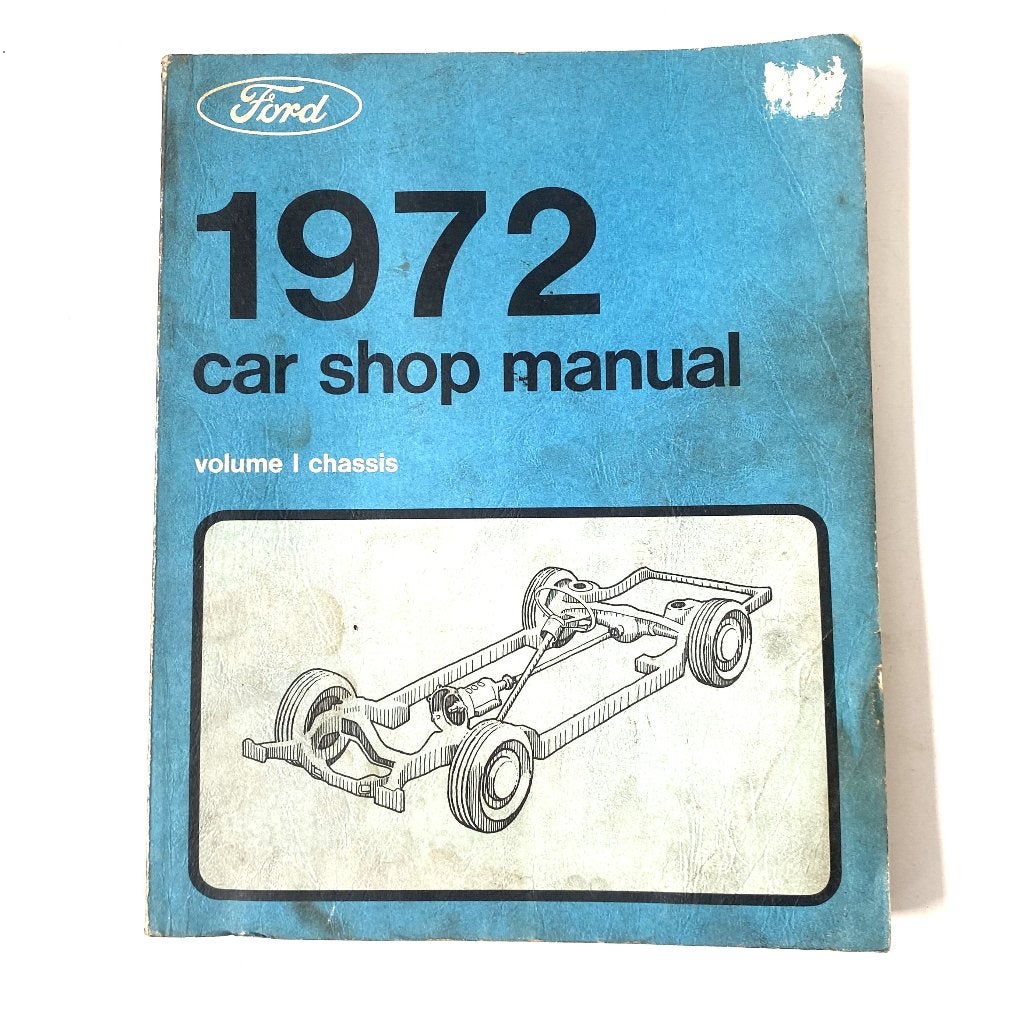 Ford USA 1972 car shop manual, Verzenden, Gelezen, Ford