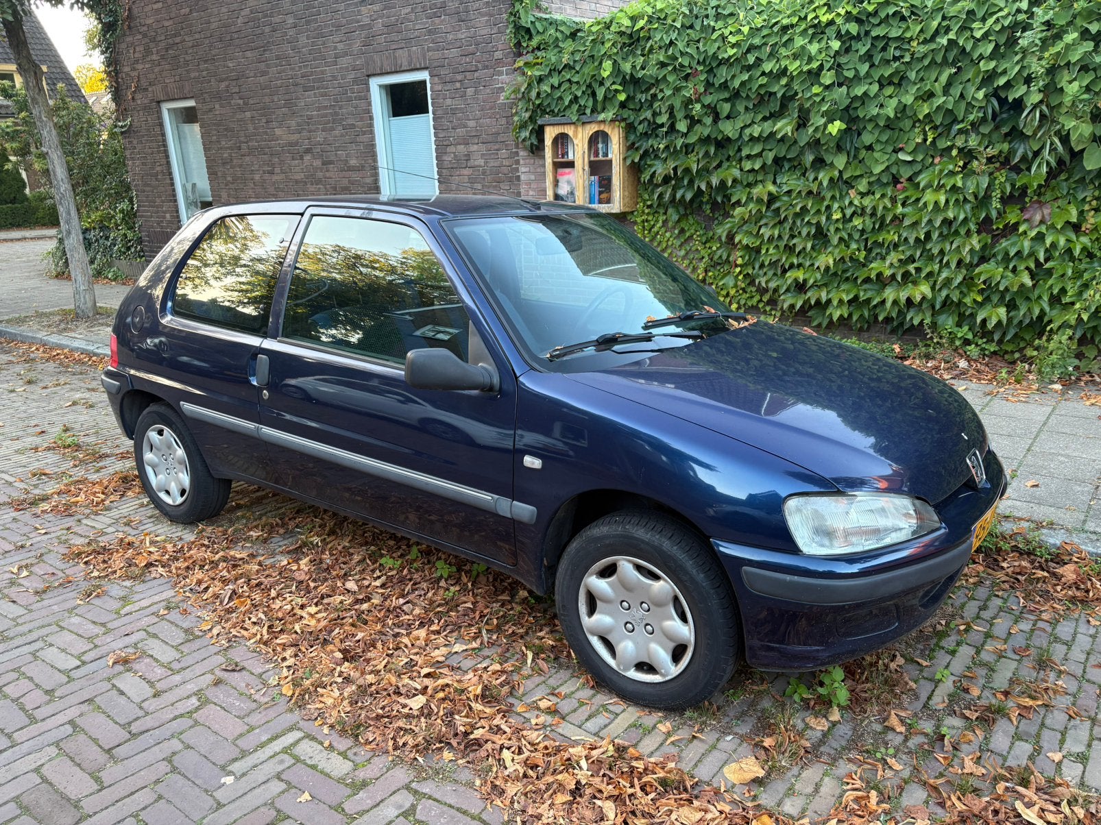 Peugeot 106 1.1 Sketch 2002 Blauw, Voorwielaandrijving, 4 cilinders, Origineel Nederlands, Handgeschakeld