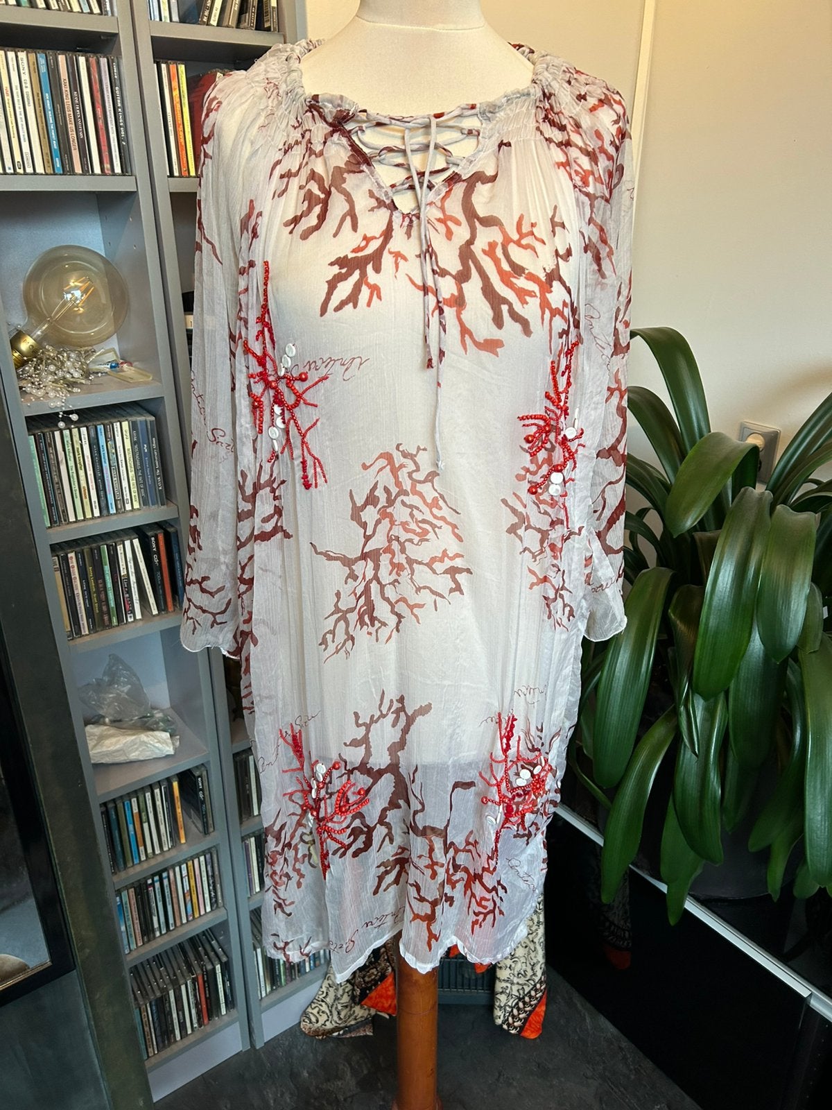 Jurk Amtica Santoria by Giacomo Cirque  nieuw. One size, Kleding | Dames, Ophalen of Verzenden, Nieuw