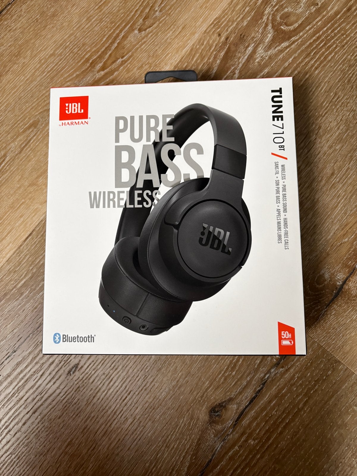 JBL Tune 710BT Draadloze Over-ear Koptelefoon - Nieuw