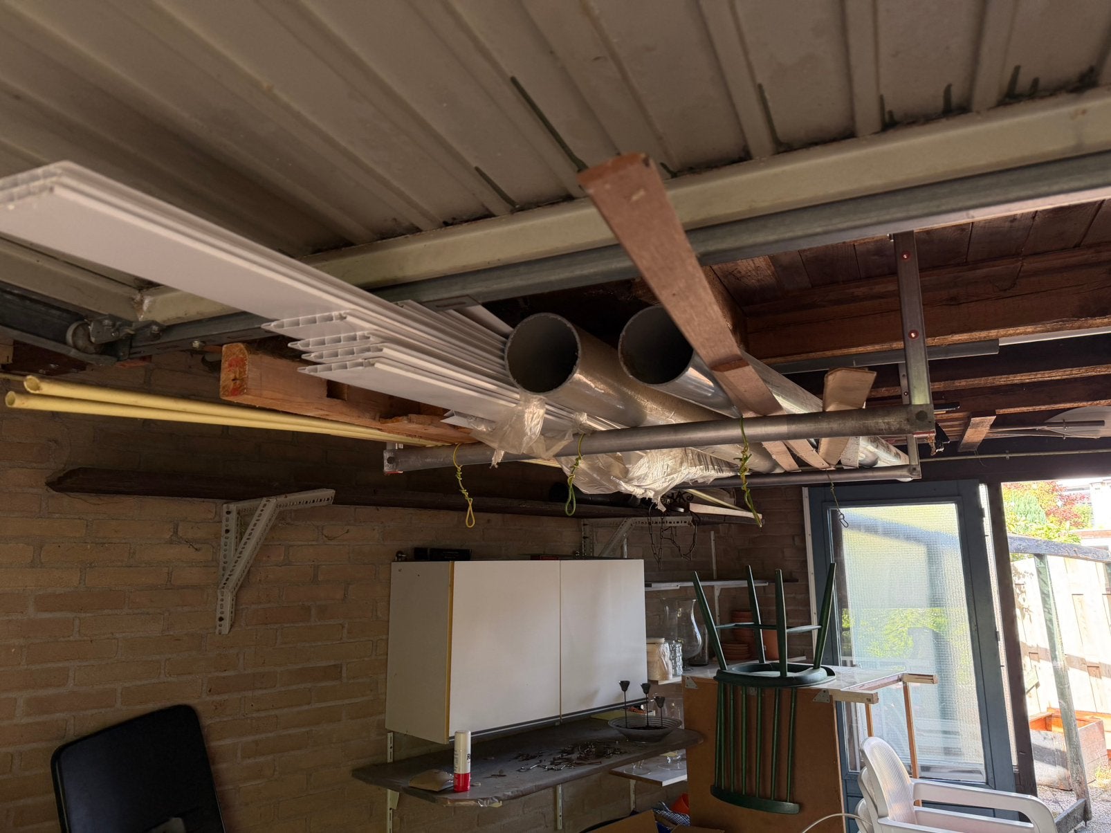 gratis ophalen kachelhout/klusmateriaal /planken /latten etc, Doe-het-zelf en Verbouw, Ophalen, Gebruikt, Minder dan 25 mm, Overige typen