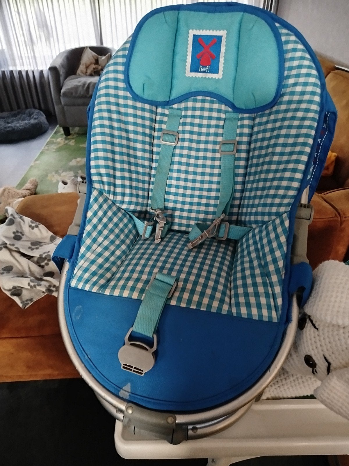 Lief! Baby wipper, Ophalen, Zo goed als nieuw, Overige typen, Gordel(s)