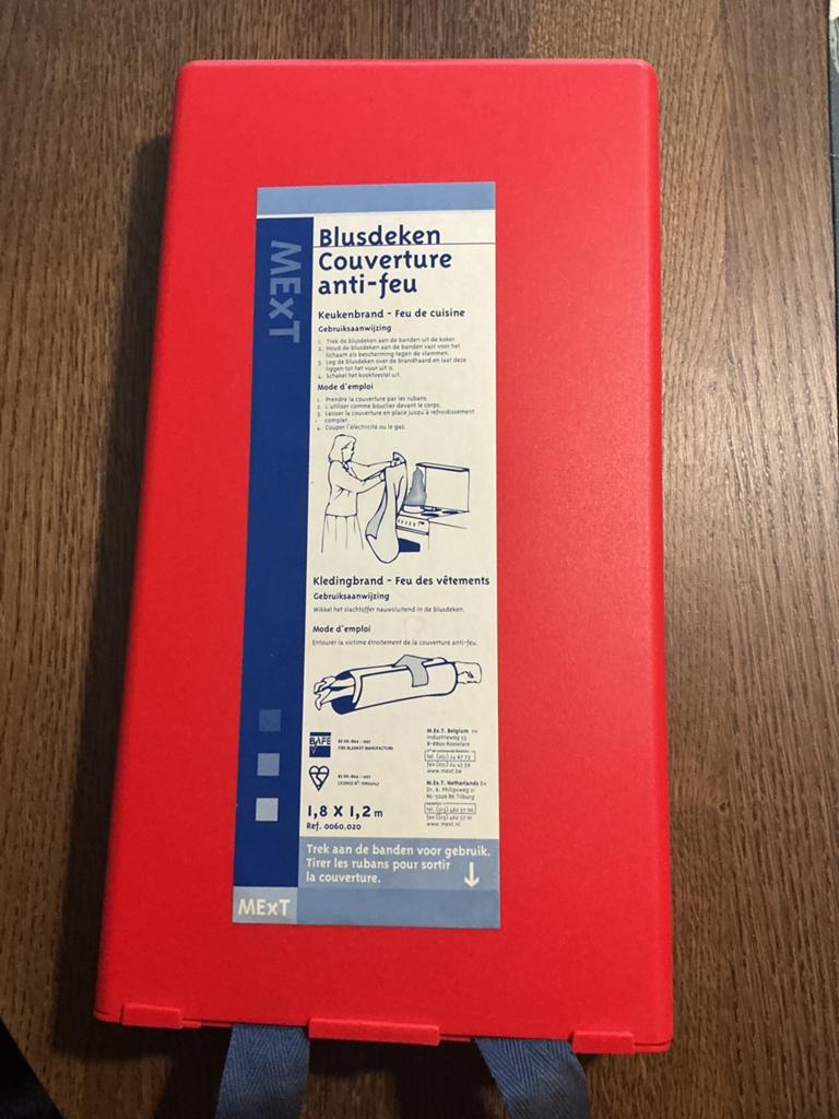 Blusdeken, Huis en Inrichting, Brandblussers en Brandkasten, Ophalen of Verzenden, Nieuw