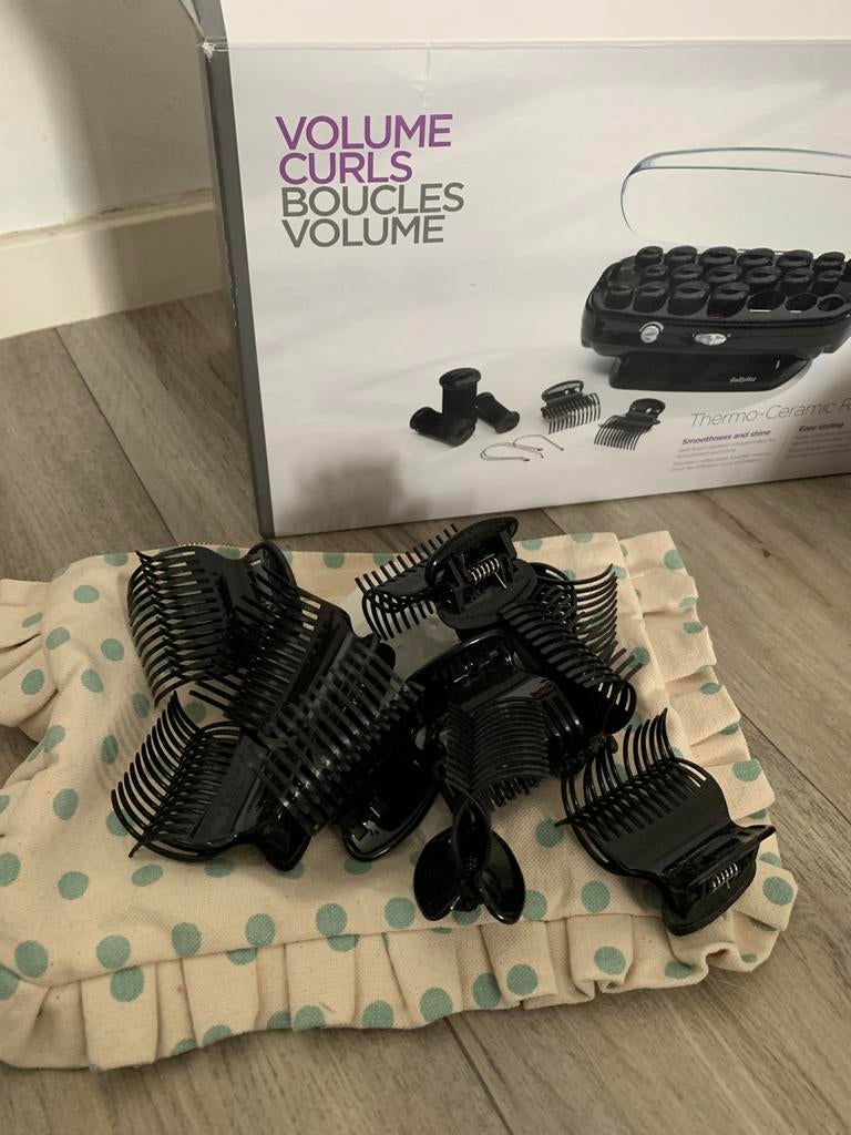 Te koop: Babyliss thermo ceramic rollers krulset, Ophalen of Verzenden, Zo goed als nieuw