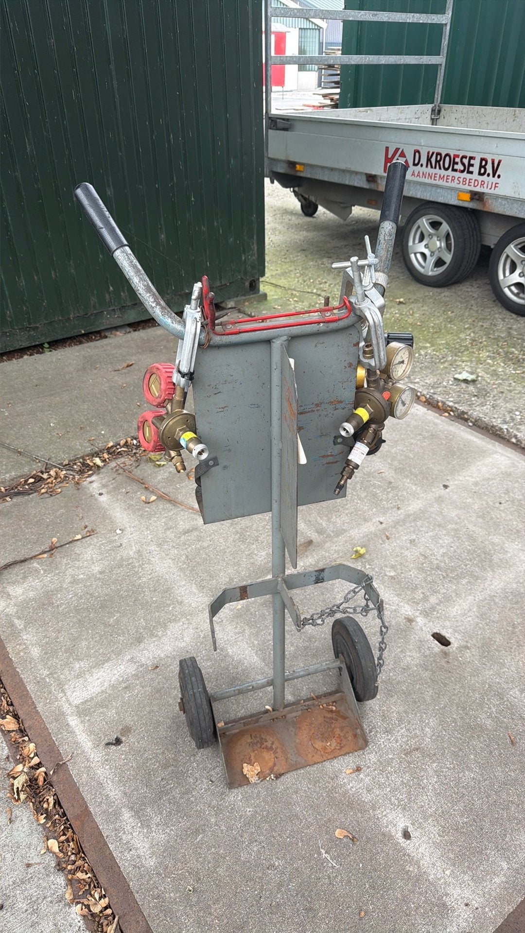 Gasflessenwagen, Doe-het-zelf en Verbouw, Ophalen, Gebruikt, ., Overige typen