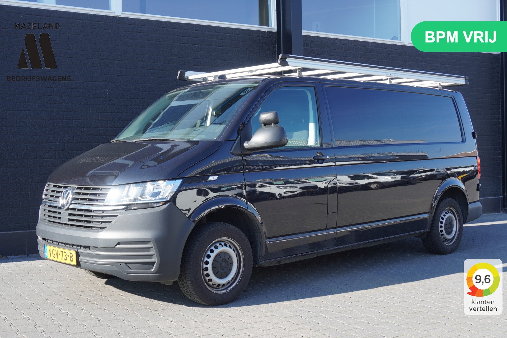 Volkswagen Transporter 2.0 TDI L2 EURO 6 - Airco - Navi - Cr, Voorwielaandrijving, Stof, Gebruikt, 4 cilinders