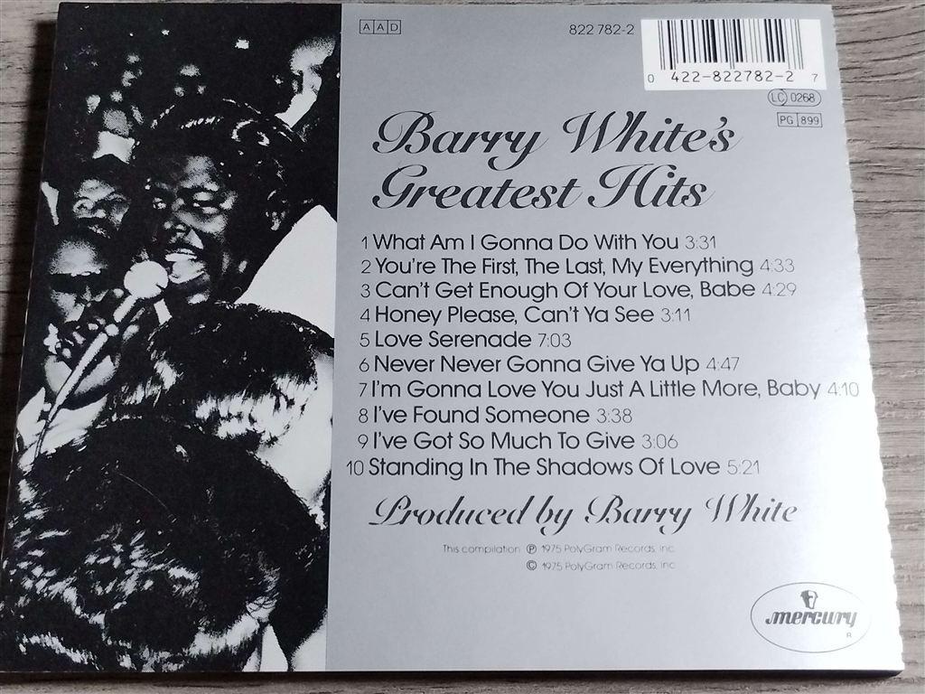 Barry White ‎– Barry White\'s Greatest Hits, Ophalen of Verzenden, Zo goed als nieuw