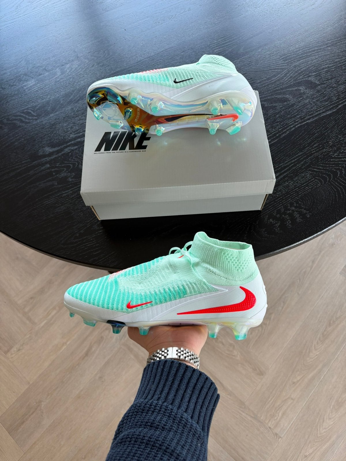 Nike Phantom 6 Elite Maat 44 FG, Ophalen of Verzenden, Zo goed als nieuw, Shirt