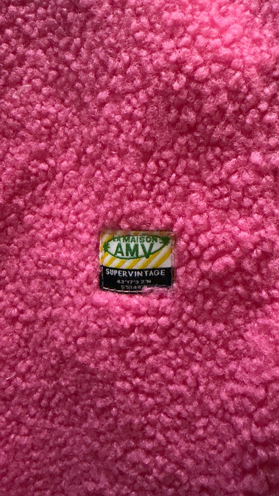 Roze Supervintage AMV teddy gilet, Ophalen of Verzenden, Nieuw, Maat 38/40 (M), Roze