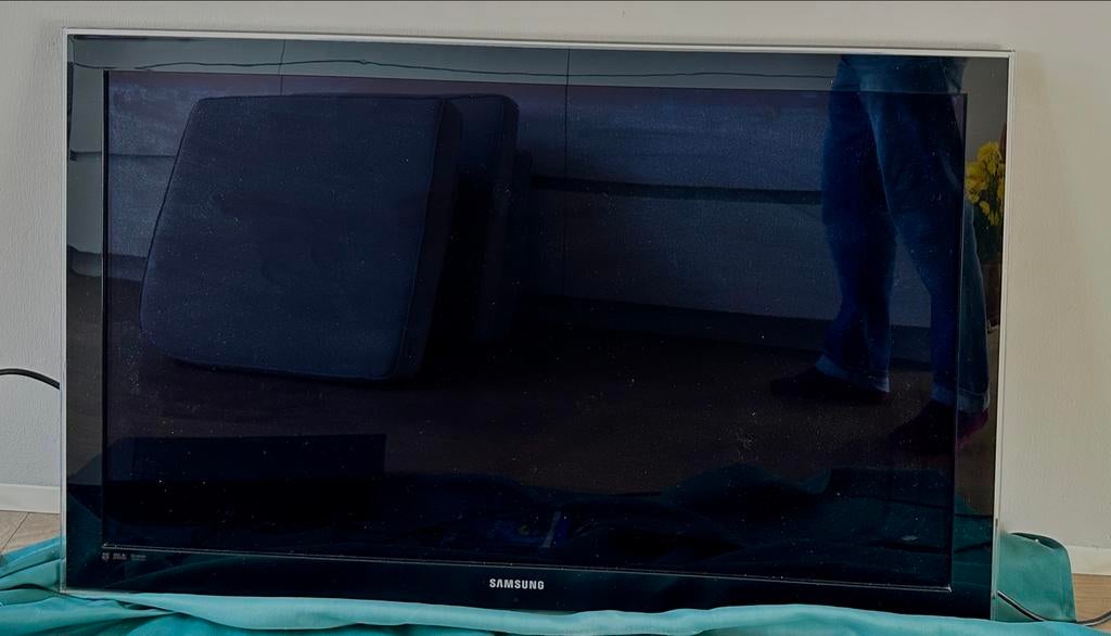 Samsung UE46B8000XP 46 inch Full HD LCD TV, Ophalen, Gebruikt, 50 Hz, LCD