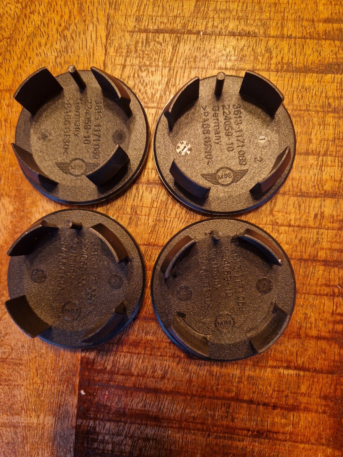 Mini Cooper Naafdoppen Set - 4 Stuks - 50mm, Auto diversen, Wieldoppen, Gebruikt, Ophalen of Verzenden