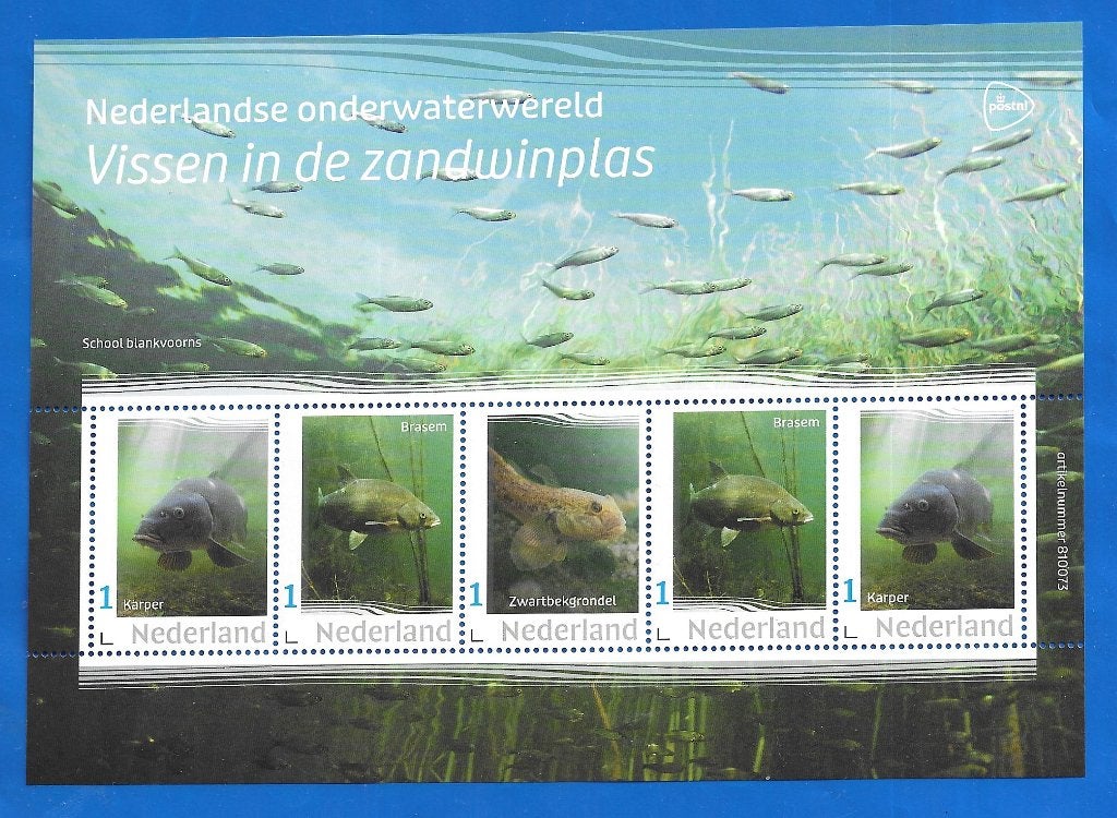 NVPH: V3642P: 10 "Nederlandse onderwaterwereld 2023", Verzenden, Na 1940, Postfris